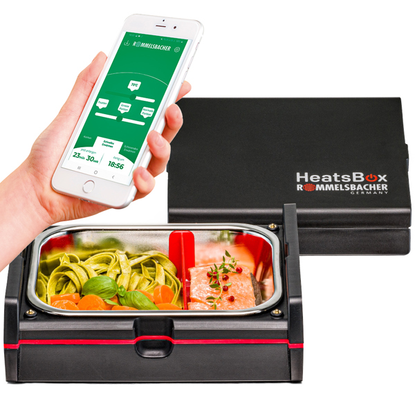 Heated Lunch Box Rommelsbacher HB 100, 100W, Black