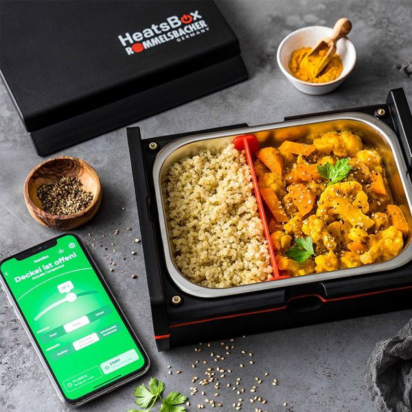 Heated Lunch Box Rommelsbacher HB 100, 100W, Black