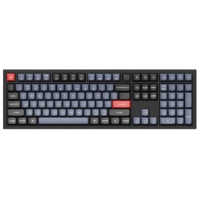 კლავიატურა Keychron Q6M2, Gateron G PRO Blue, Hot-Swap, Wired, USB, Mechanical Gaming Keyboard, Black