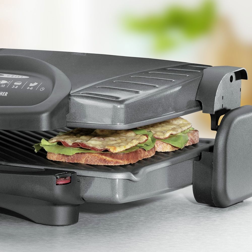 Grill Rommelsbacher KG 1800, 1800W, Anthracite/Metallic