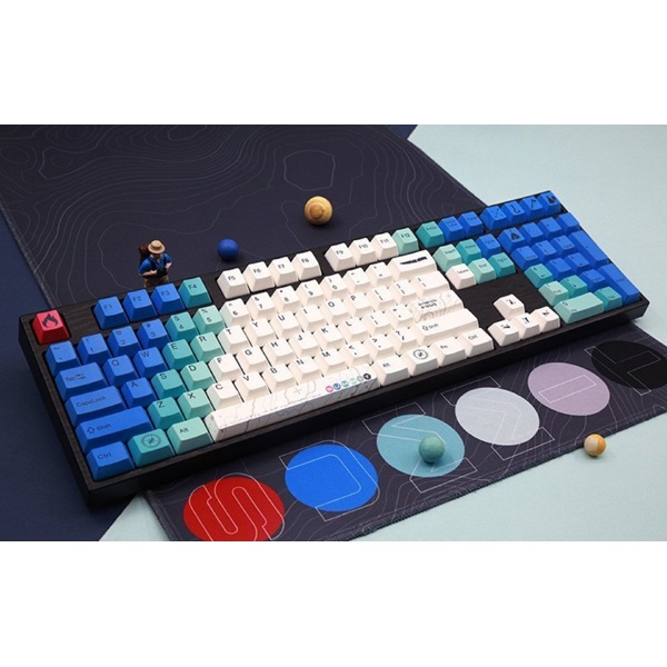კლავიატურა Varmilo VA108MA022A2A2A06A007 VA108M Summit R2, Cherry MX Brown, Wired, USB, Mechanical Gaming Keyboard, Blue