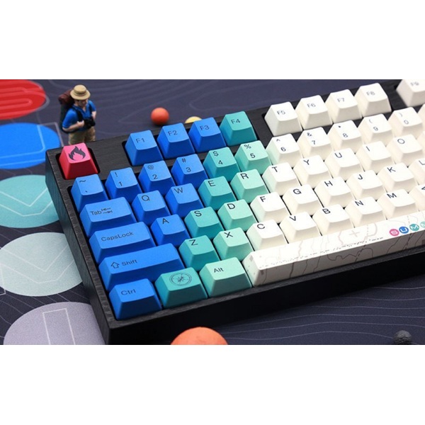 კლავიატურა Varmilo VA108MA022A2A2A06A007 VA108M Summit R2, Cherry MX Brown, Wired, USB, Mechanical Gaming Keyboard, Blue