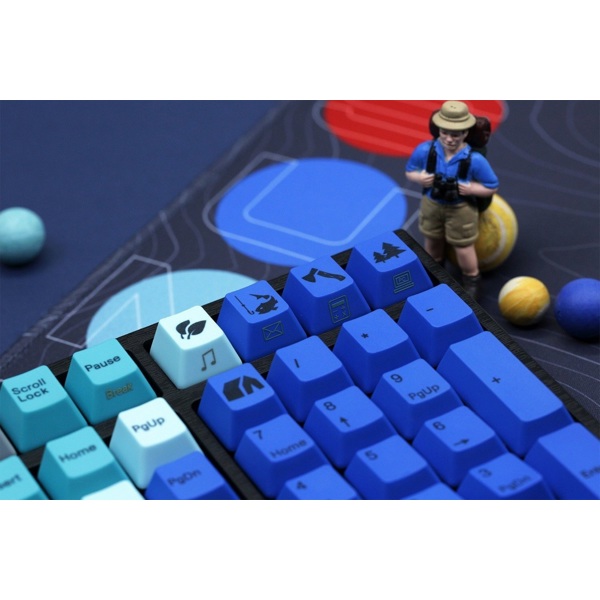 კლავიატურა Varmilo VA108MA022A1A2A06A007 VA108M Summit R2, Cherry MX Blue, Wired, USB, Mechanical Gaming Keyboard, Blue