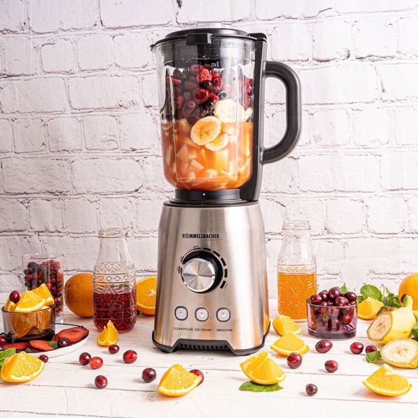 ბლენდერი Rommelsbacher MX 1250, 1200W, 1.75L, Blender, Stainless Steel