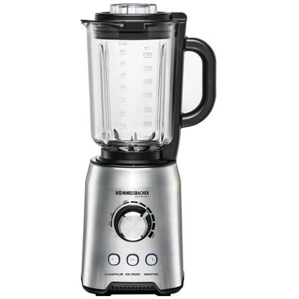 ბლენდერი Rommelsbacher MX 1250, 1200W, 1.75L, Blender, Stainless Steel