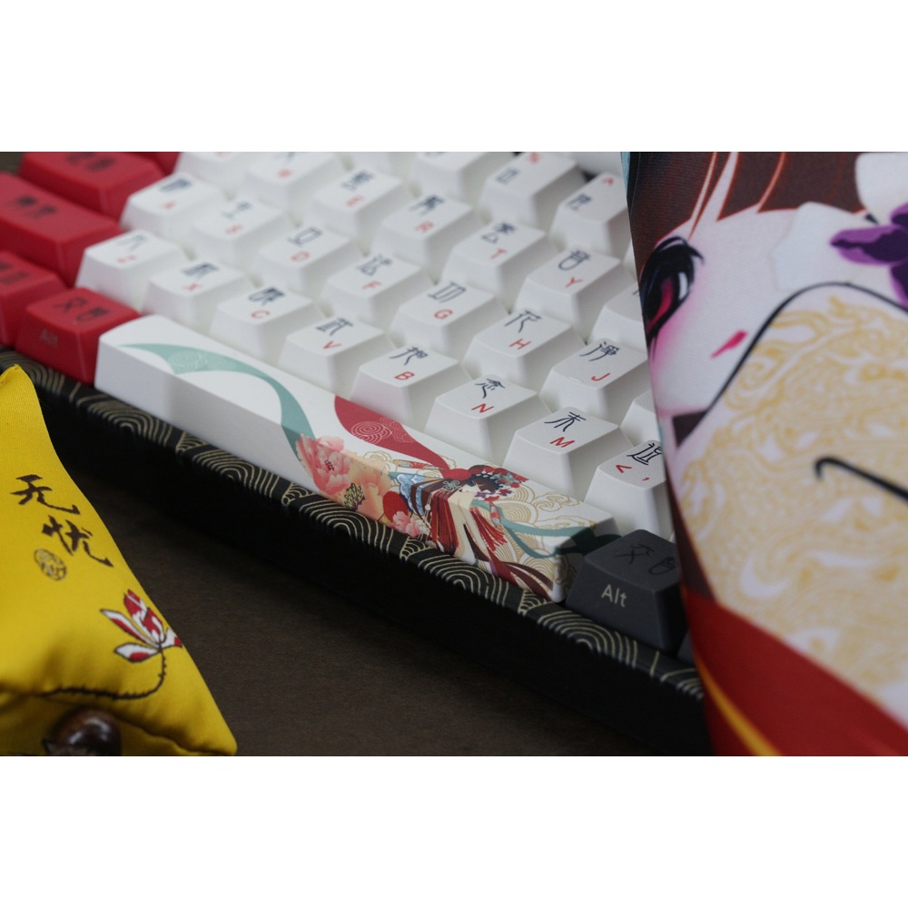 კლავიატურა Varmilo A36A028C2A3A17A025 Varmilo VEM108, Beijing Opera, EC V2 Violet, Wired, USB, Mechanical Gaming Keyboard, Black