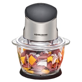 ჩოპერი Rommelsbacher MZ 400, 400W, 1L, Chopper, Black/Silver