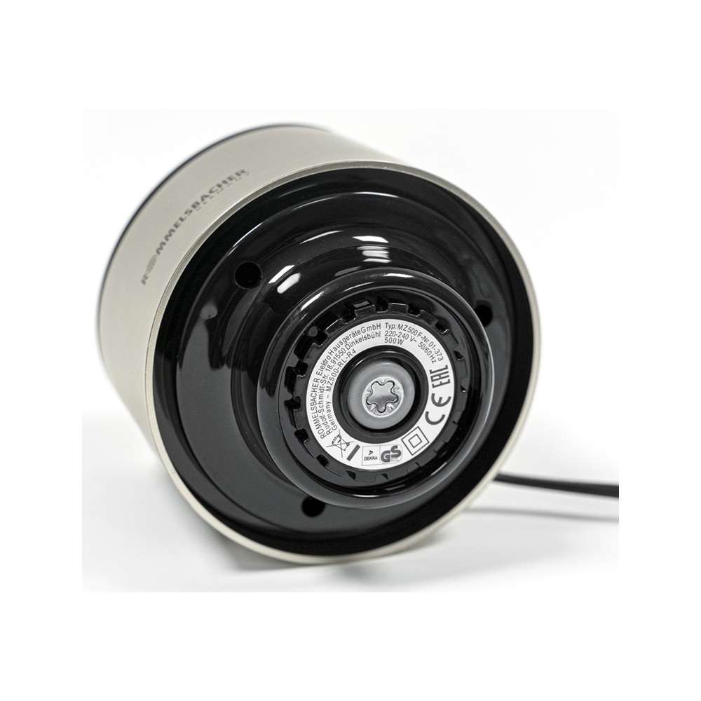 ჩოპერი Rommelsbacher MZ 500, 500W, 1.5L, Chopper, Black/Silver