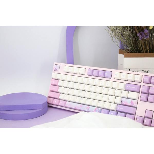 კლავიატურა Varmilo A31A030D4A0A17A028 VED108 Dreams On Board, Cherry Mx Red, Wired, USB, Mechanical Gaming Keyboard, Pink