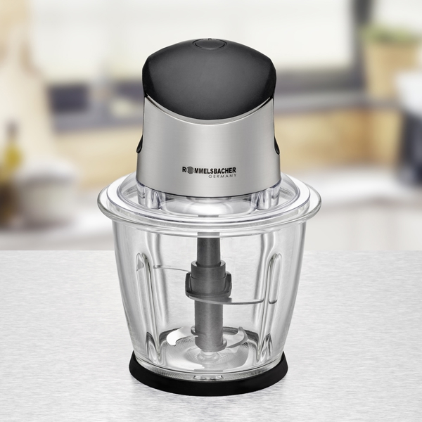 Chopper Rommelsbacher MZ 500, 500W, 1.5L, Black/Silver