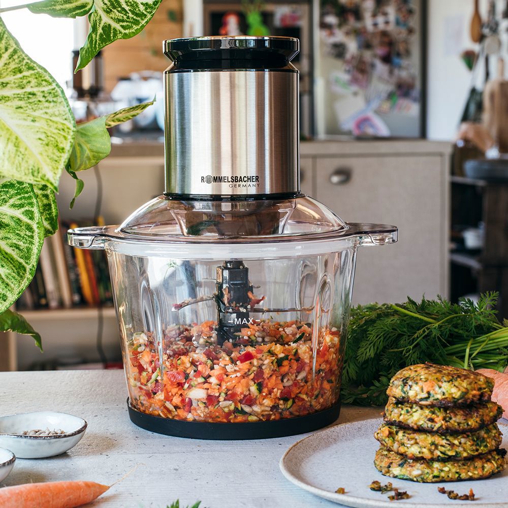 Chopper Rommelsbacher MZ 800, 800W, 2.7L, BlackSilver