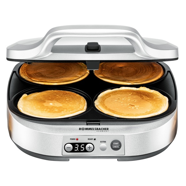 Pancake Maker Rommelsbacher PC 1800, 1800W, Silver