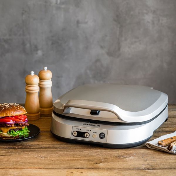 Pancake Maker Rommelsbacher PC 1800, 1800W, Silver