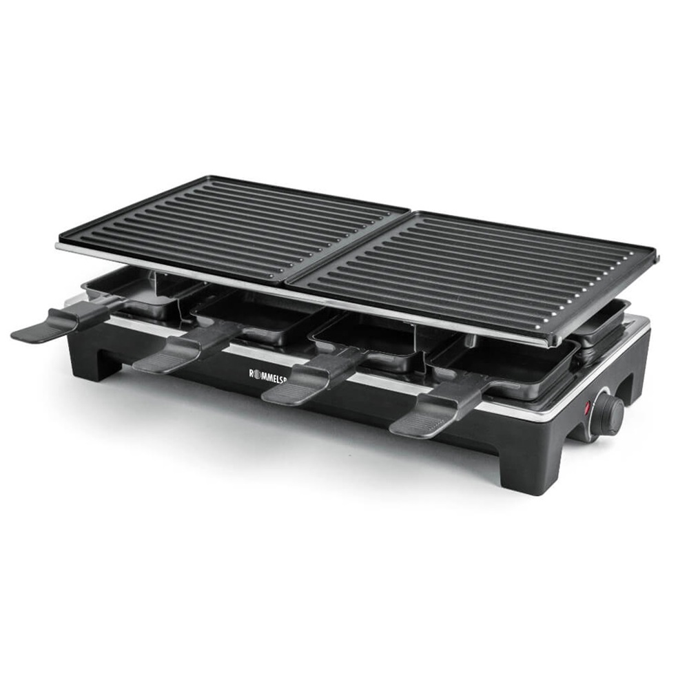 Grill Rommelsbacher RCS 1350 Raclette, 1350W, Black/Silver