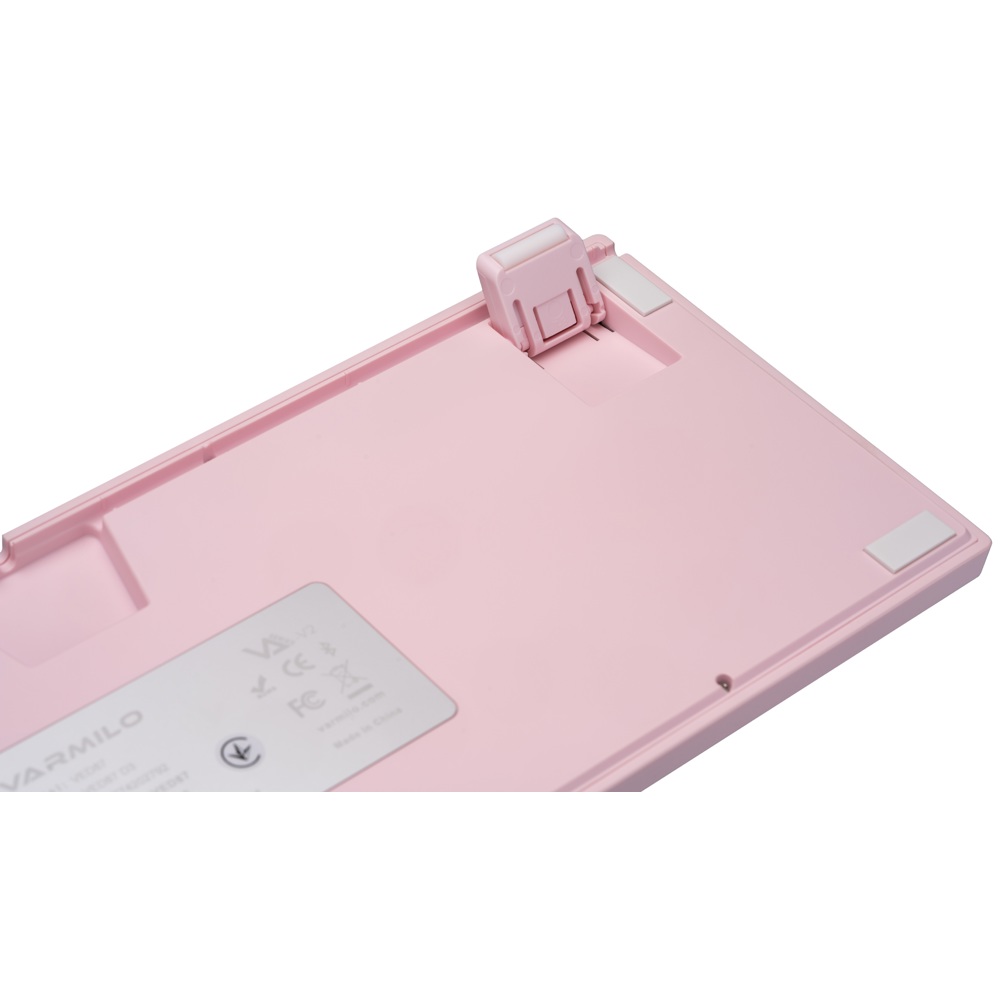 კლავიატურა Varmilo A29A030D5A0A17A028 Varmilo VED87, Dreams On Board Cherry, Silent Red, Wired, USB, Mechanical Gaming Keyboard, Pink