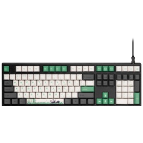 კლავიატურა Varmilo A36A029B0A3A17A026 Varmilo VEM108 Panda, R2 EC V2 Rose, Wired, USB, Mechanical Gaming Keyboard, Black