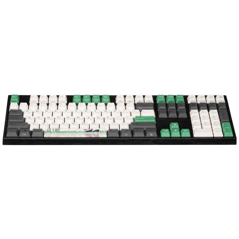 კლავიატურა Varmilo A36A029B0A3A17A026 Varmilo VEM108 Panda, R2 EC V2 Rose, Wired, USB, Mechanical Gaming Keyboard, Black