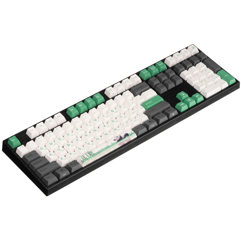 Mechanical Gaming Keyboard Varmilo A36A029B0A3A17A026 Varmilo VEM108 Panda, R2 EC V2 Rose, Wired, USB, Black