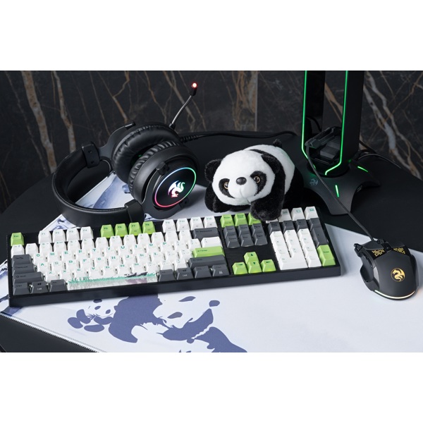 კლავიატურა Varmilo A36A029B1A3A17A026 VEM108 Panda, R2 EC V2 Ivy, Wired, USB, Mechanical Gaming Keyboard, Black