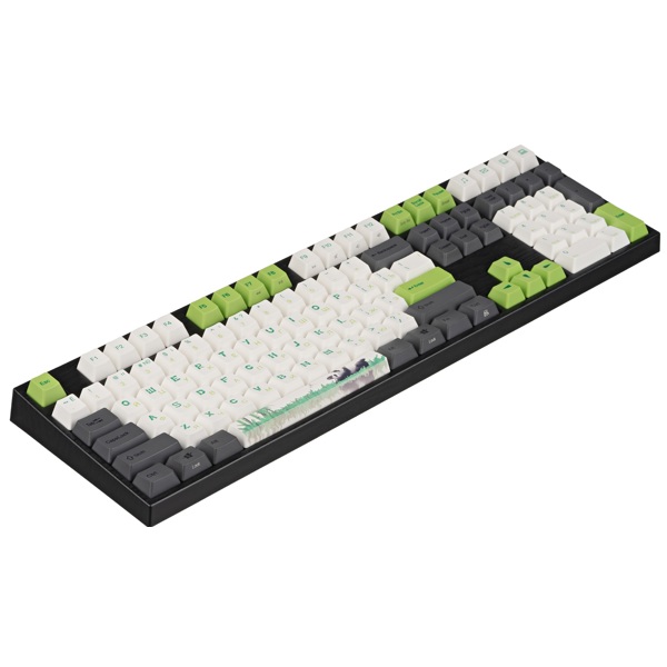 კლავიატურა Varmilo A26A029D4A3A17A026 VEA108 Panda R2 Cherry, Mx Red, Wired, USB, Mechanical Gaming Keyboard, Black