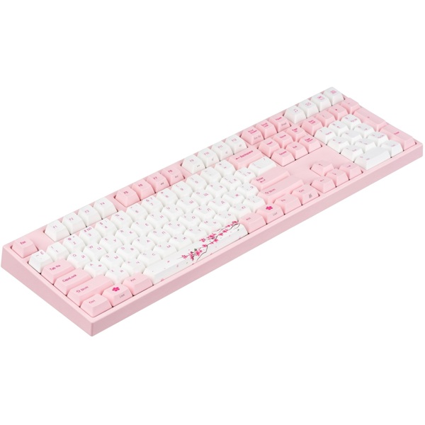 კლავიატურა Varmilo A36A042B0A3A17A036 VEM108 Sakura, R1 EC V2 Rose, Wired, USB, Mechanical Gaming Keyboard, Pink