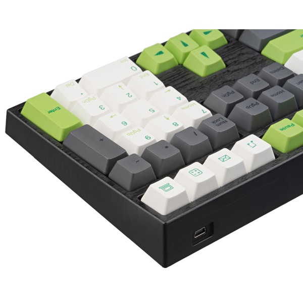 კლავიატურა Varmilo A26A029D3A3A17A026 VEA108 Panda R2 Cherry, Mx Brown, Wired, USB, Mechanical Gaming Keyboard, Black