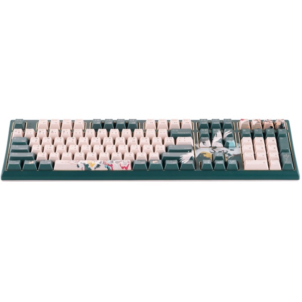 კლავიატურა Varmilo A03A037D4A0A17A031 Lure VBS108 Crane Cherry, MX Red, Wired, USB, Mechanical Gaming Keyboard, Green