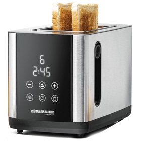 ტოსტერი Rommelsbacher TO 850, 800W, Toaster, Stainless Steel/Black