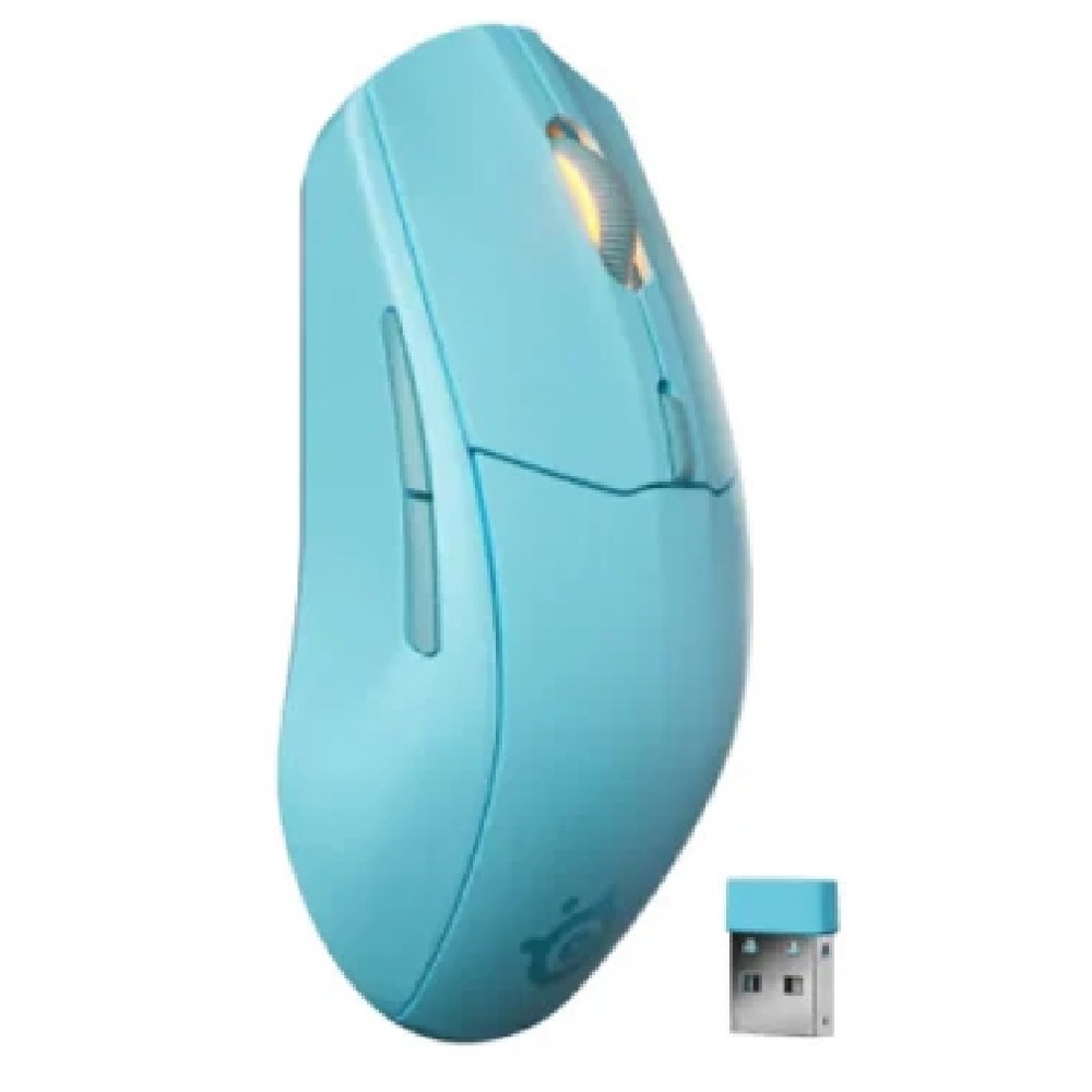 Mouse SteelSeries 62526_SS Rival 3 Gen 2, Wireless, Bluetooth, USB, Aqua