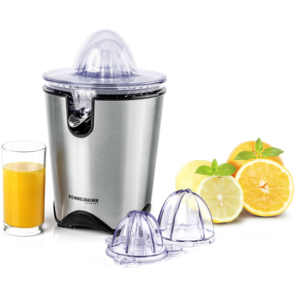 ციტრუსის წვენსაწური Rommelsbacher ZP 60/E, 100W, Juicer, Stainless Steel