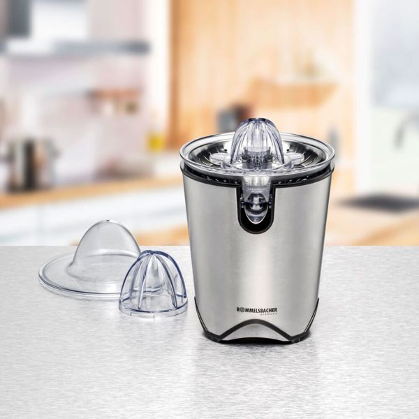 ციტრუსის წვენსაწური Rommelsbacher ZP 60/E, 100W, Juicer, Stainless Steel