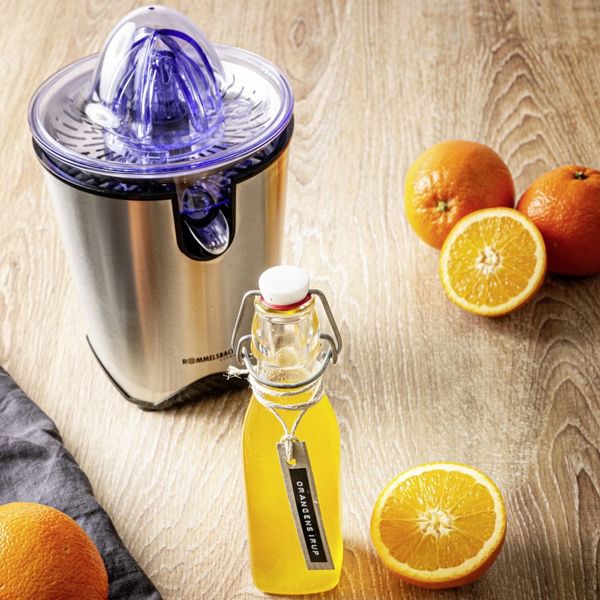 ციტრუსის წვენსაწური Rommelsbacher ZP 60/E, 100W, Juicer, Stainless Steel