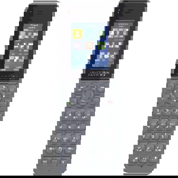 სტაციონარული ტელეფონი Grandstream DP725, DECT Cordless IP Phone, 20 SIP, 20 lines, Grey