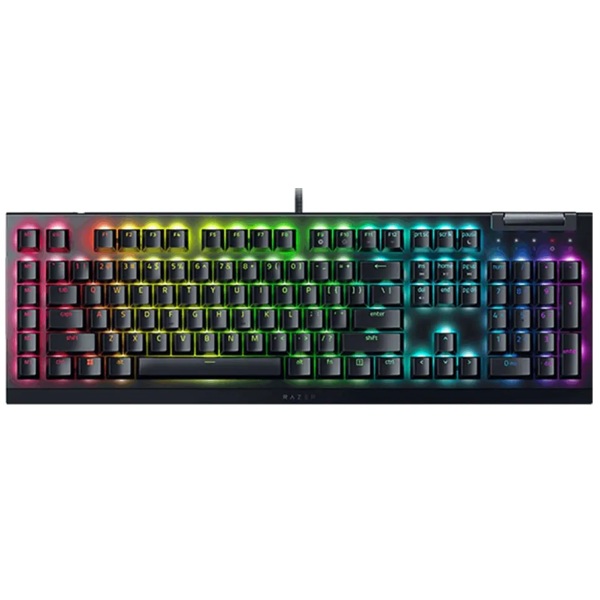 კლავიატურა Razer RZ03-04700800-R3R1 BlackWidow V4 X, Wired, USB, RGB, Mechanical Gaming Keyboard, Black