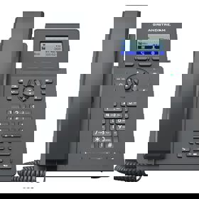 სტაციონარული ტელეფონი Grandstream GRP2601W, Essential IP Phone, 2 SIP, 2 lines, Black