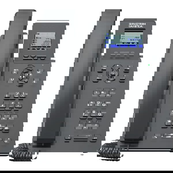 სტაციონარული ტელეფონი Grandstream GRP2601W, Essential IP Phone, 2 SIP, 2 lines, Black