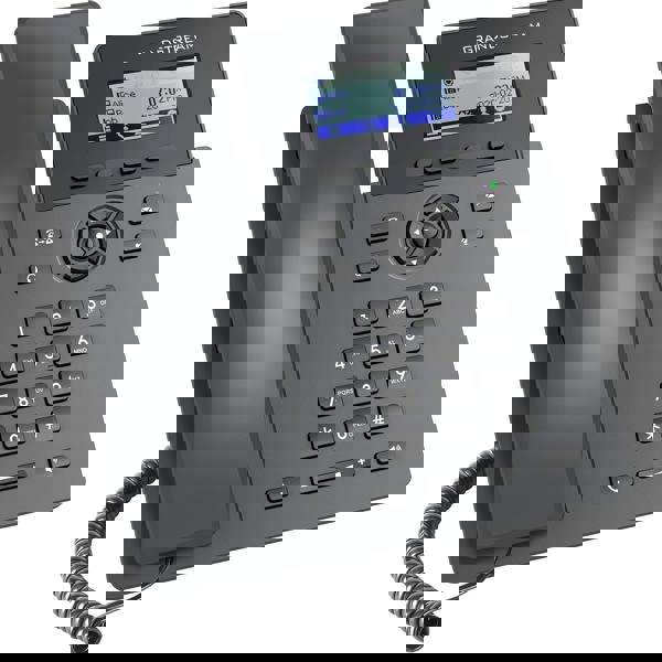 სტაციონარული ტელეფონი Grandstream GRP2601W, Essential IP Phone, 2 SIP, 2 lines, Black