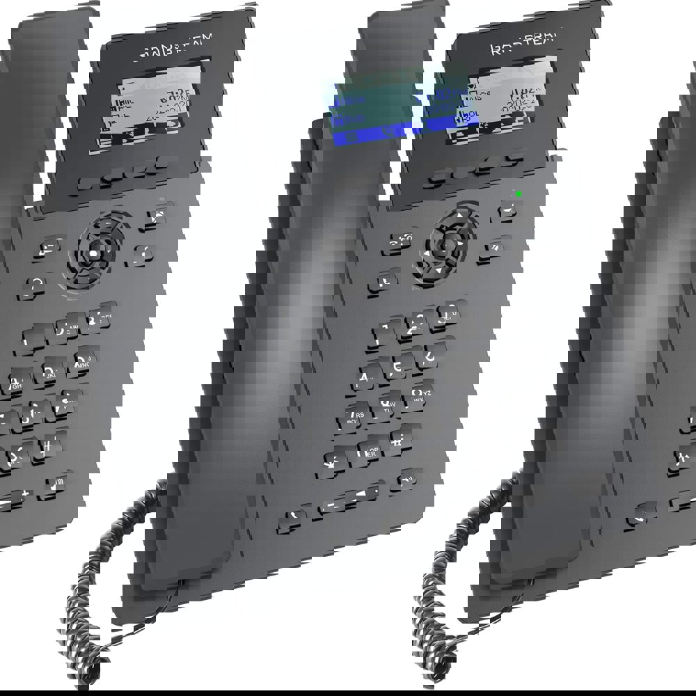 Essential IP Phone Grandstream GRP2601W, 2 SIP, 2 lines, Black