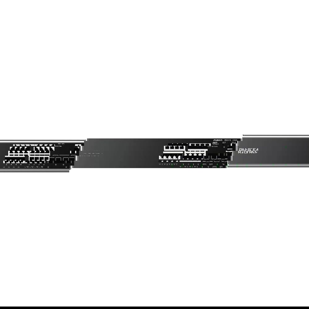 Switch Grandstream GWN7802, 16-ports Gigabit, Black