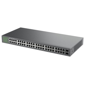 სვიჩი Grandstream GWN7706, 48-ports Gigabit, Switch, Black