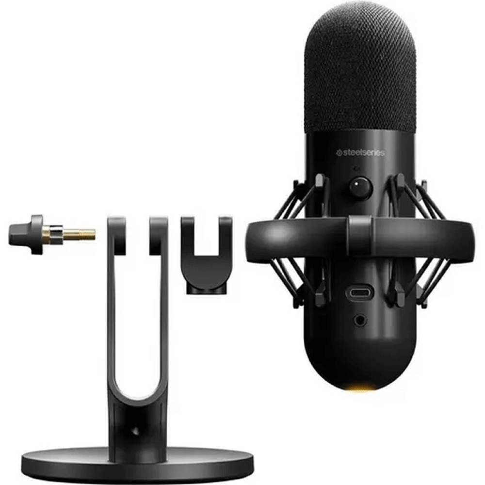 Microphone SteelSeries 61601_SS Alias, Omni, USB, Black