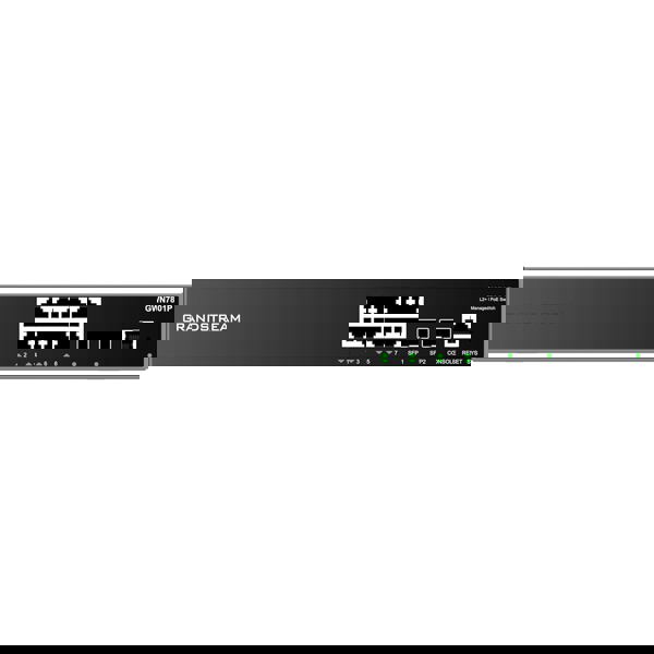 Switch Grandstream GWN7801P, 8-ports Gigabit, Black