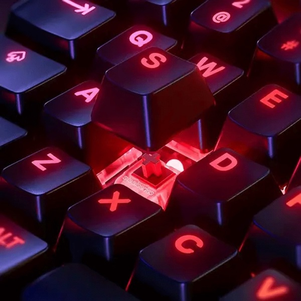 Mechanical Gaming Keyboard SteelSeries 64646_SS Apex 7 TKL, Red Switch, Wired, USB, Black