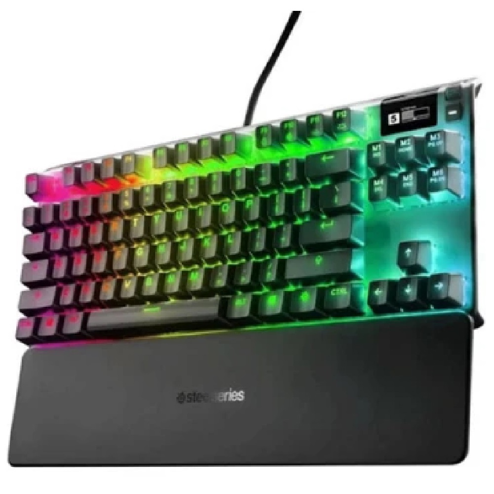 კლავიატურა SteelSeries 64646_SS Apex 7 TKL, Red Switch, Wired, USB, Mechanical Gaming Keyboard, Black