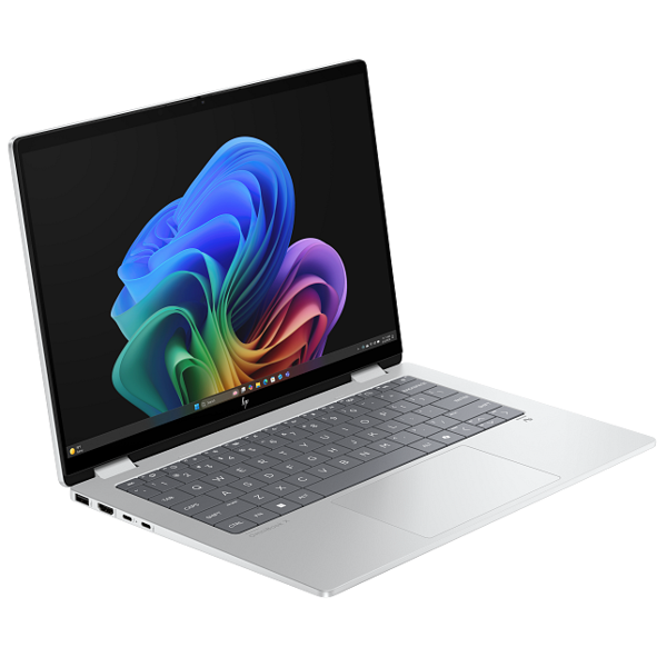 Notebook HP D0YM0EA OmniBook X Flip, 14", Ultra 7-256V, 16GB, 512GB SSD, Integrated, W11H, Glacier Silver