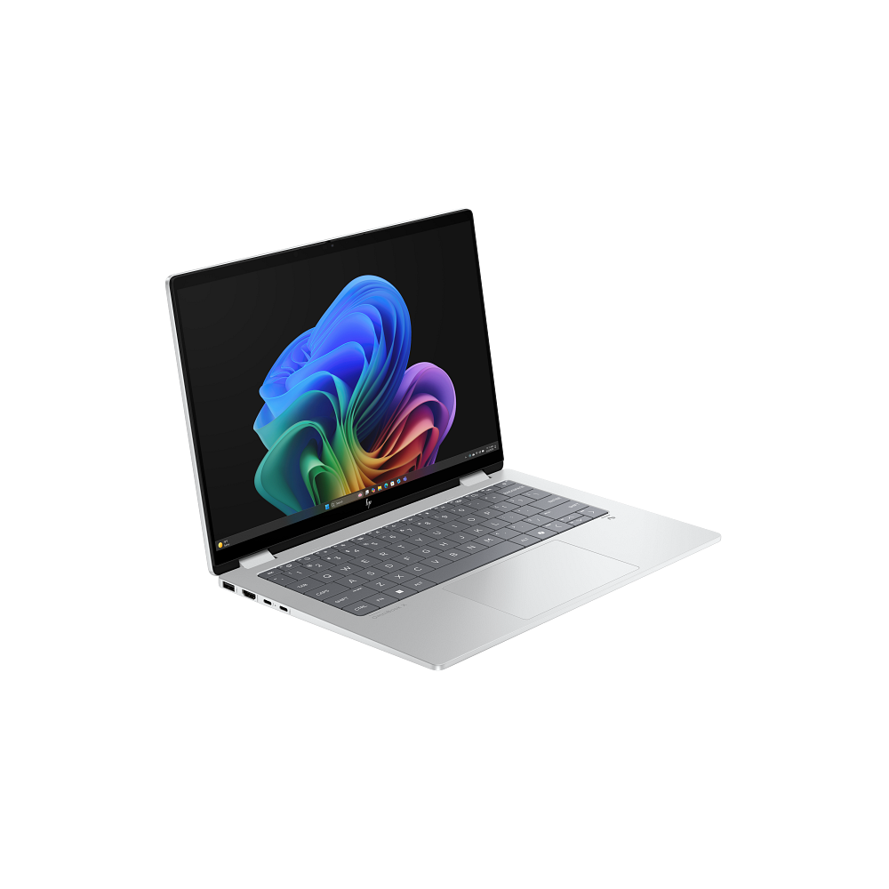 ნოუთბუქი HP D0YM0EA OmniBook X Flip, 14", Ultra 7-256V, 16GB, 512GB SSD, Integrated, W11H, Glacier Silver