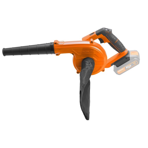 ჰაერის დამბერი Wokin 623936, 20V, 2.6m³/m, LI-ion Crodless Blower, Orange