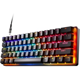 Mechanical Gaming Keyboard SteelSeries 64837_SS Apex 9 Mini, Wired, Type-c, Black