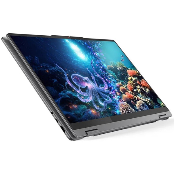Notebook Lenovo 83JT003JRK Yoga 7 2-in-1, 16'', Ultra 7-258V, 32GB, 1TB SSD, Integrated, Grey
