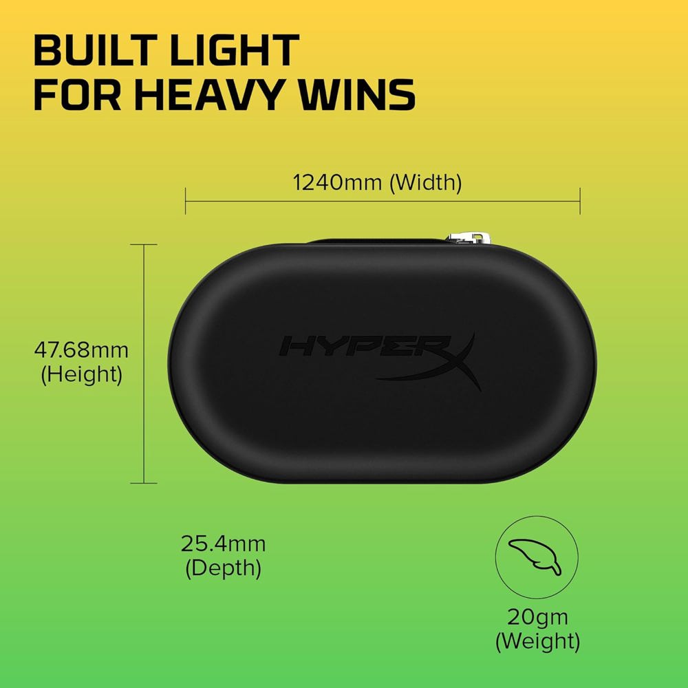 ყურსასმენი HyperX 70N24AA Cloud Earbuds II, In-Ear Headphones, Wired, 3.5mm, Black